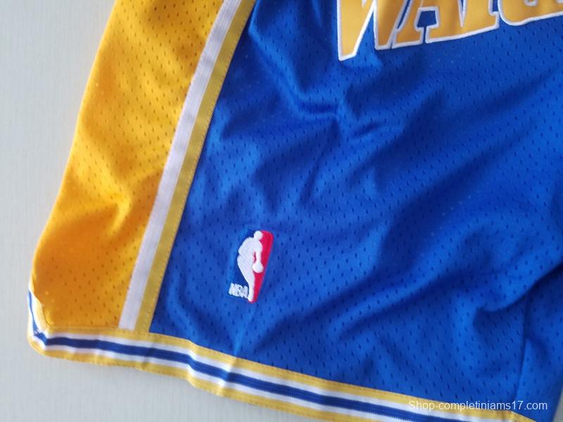 Golden State 1995-96 Throwback Classics Basketball Team Shorts