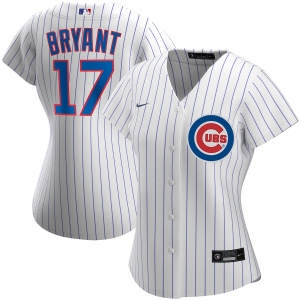 Women's Kris Bryant White Home 2020 Player Team Jersey