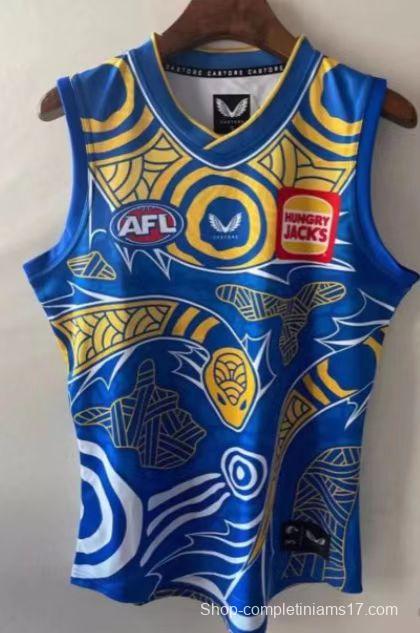 West Coast Eagles 2021 Men's Indigenous Football Guernsey