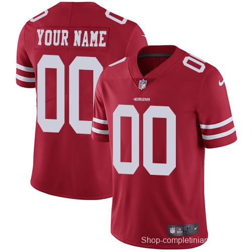 Youth Red Custom Game Team Jersey