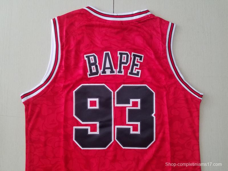 Men's No.93 Fashion Edition Basketball Jersey