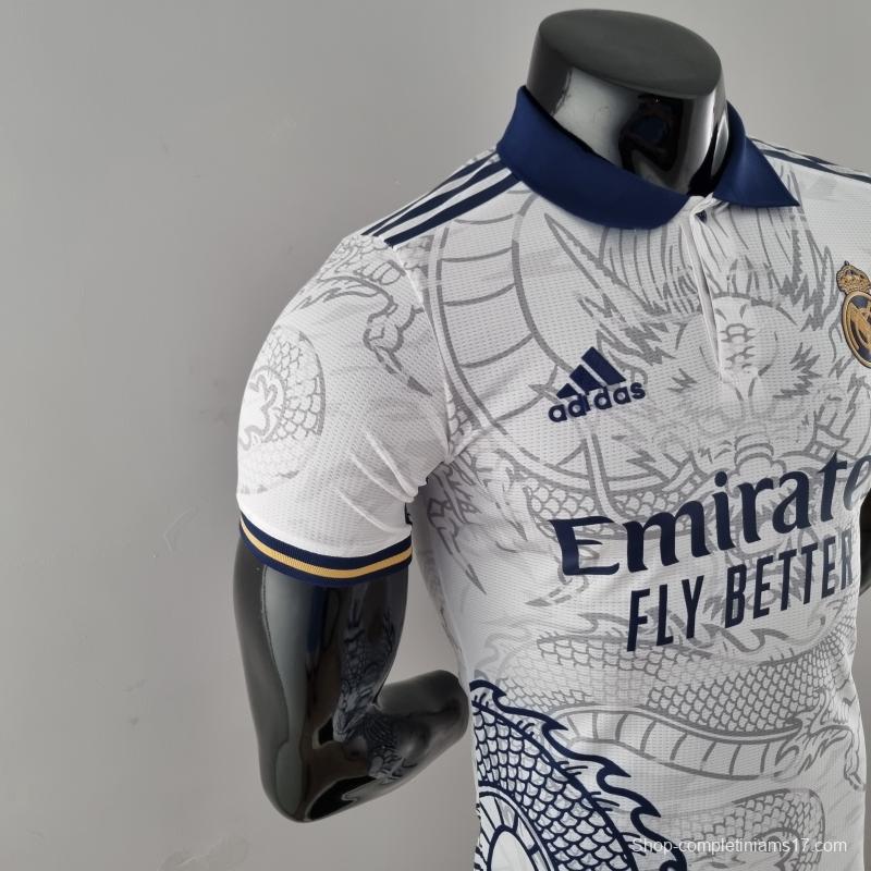 Player Version 22/23 Real Madrid Chinese Dragon White