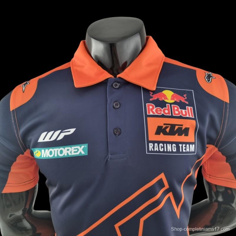 2022 F1 Formula One; KTM Polo Blue Orange 