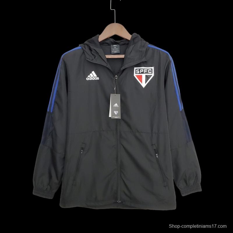 2022 Sao Paulo Windbreaker Black 