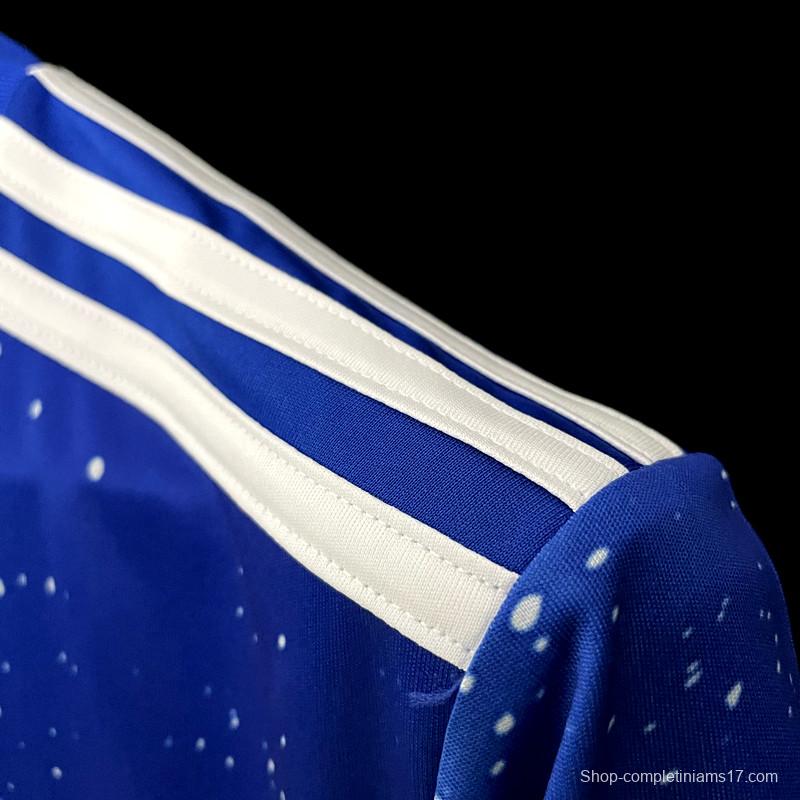 22/23 Cruzeiro Home Soccer Jersey