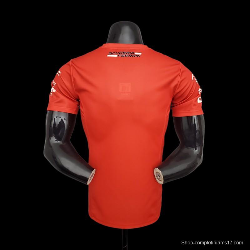 F1 Formula One; Ferrari Racing Suit Red 