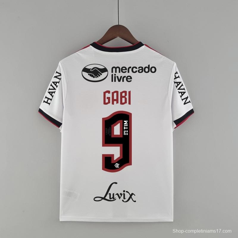 22/23 All Sponsors Flamengo Away  Soccer Jersey