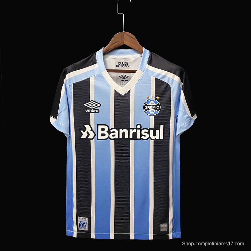 22/23 Gremio Home  Soccer Jersey