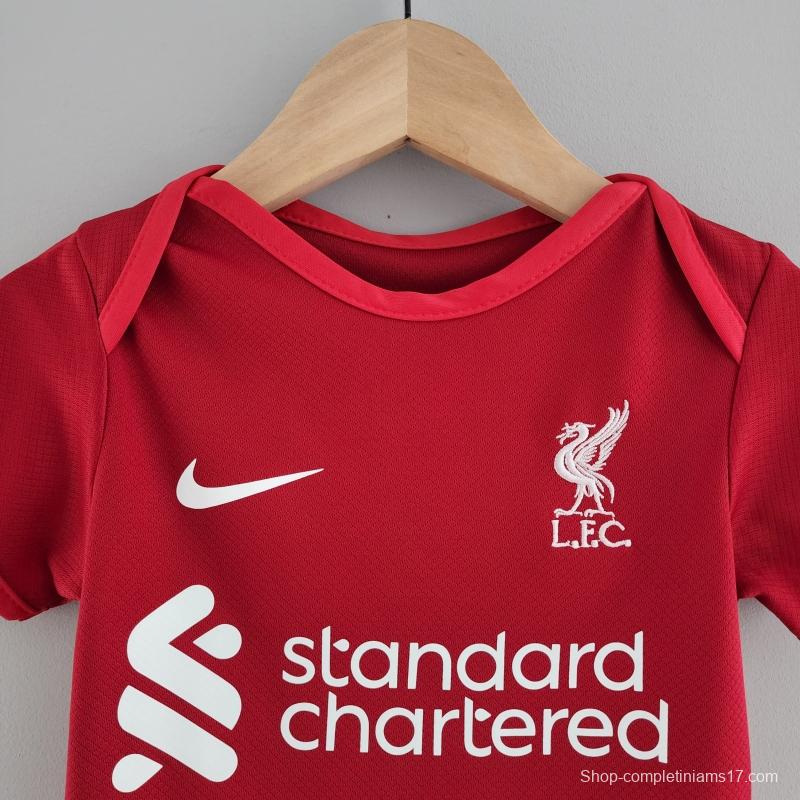 22/23 Liverpool Baby Jersey 6-18 Month KM#0016