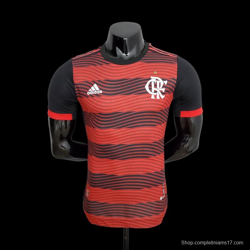 Player Version 22/23 Flamengo Home Soccer Jersey