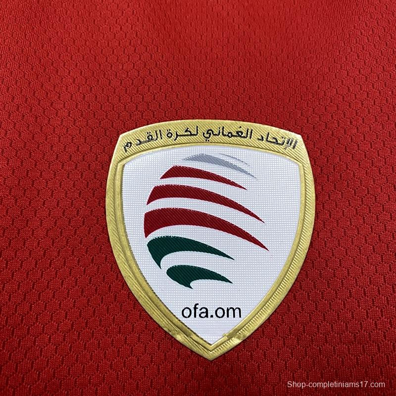 2022 Oman Home Soccer Jersey