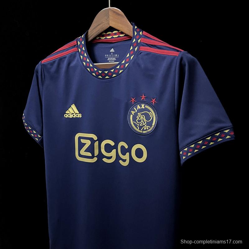 22/23 Ajax Away Soccer Jersey