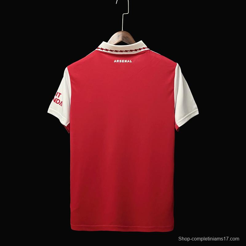 22/23 Arsenal Home Soccer Jersey