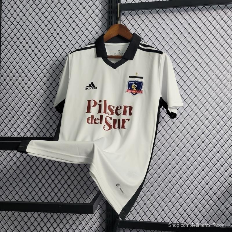 22/23 Colo Colo Home Soccer Jersey