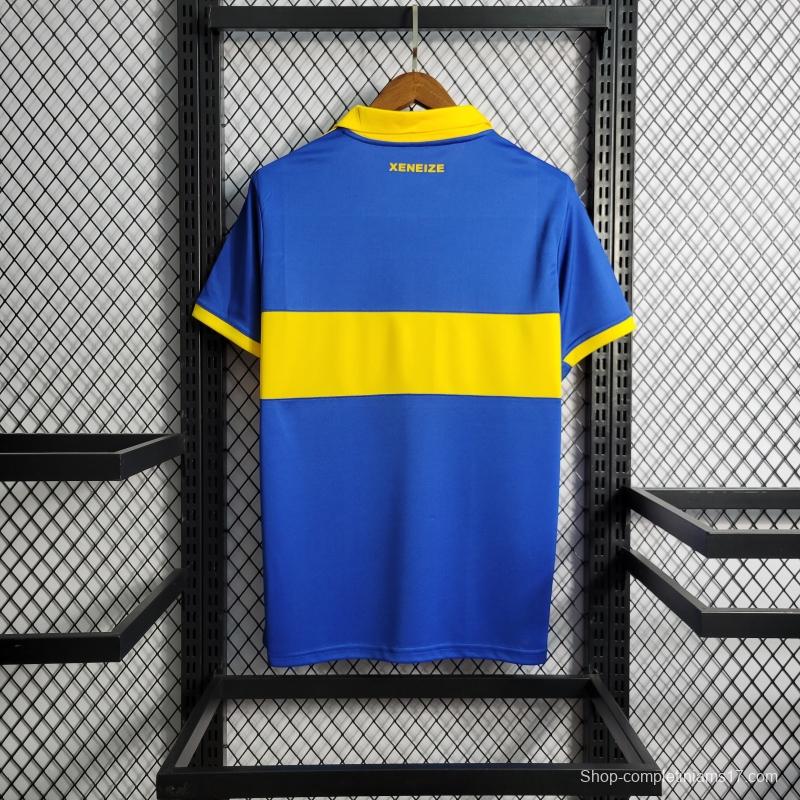 22/23 Boca Juniors Home Soccer Jersey