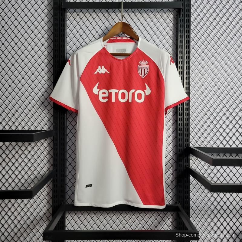 22/23 AS Monaco HOME Soccer Jersey