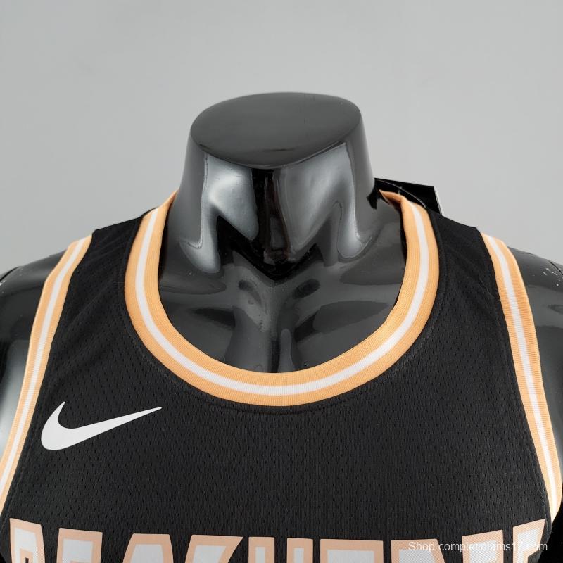 Atlanta Hawks Young #11 Limited Black NBA Jersey