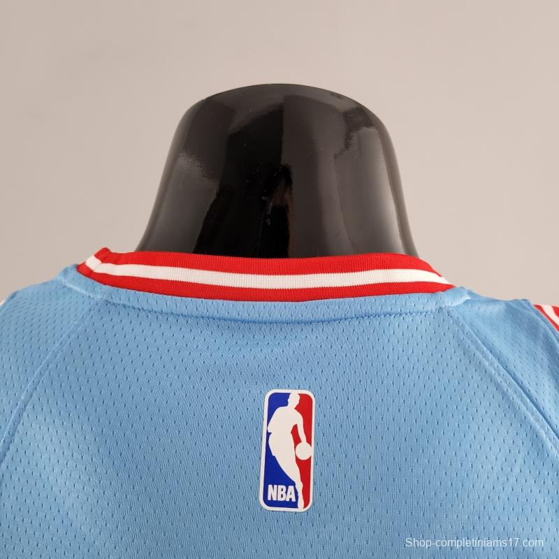 Chicago Bulls JORDAN#23 Blue NBA Jersey