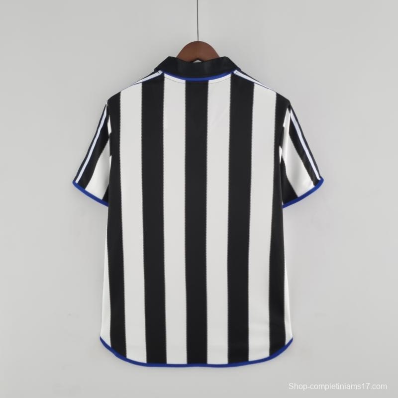 Retro 00/01 Newcastle United Home Soccer Jersey