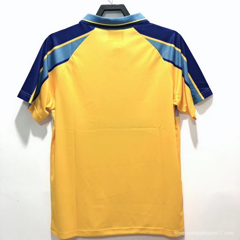 Retro 95/97 Chelsea Away Yellow Soccer Jersey