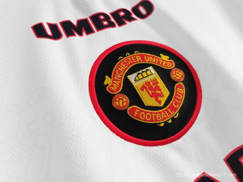 Retro 1996/97 Manchester United Away Soccer Jersey