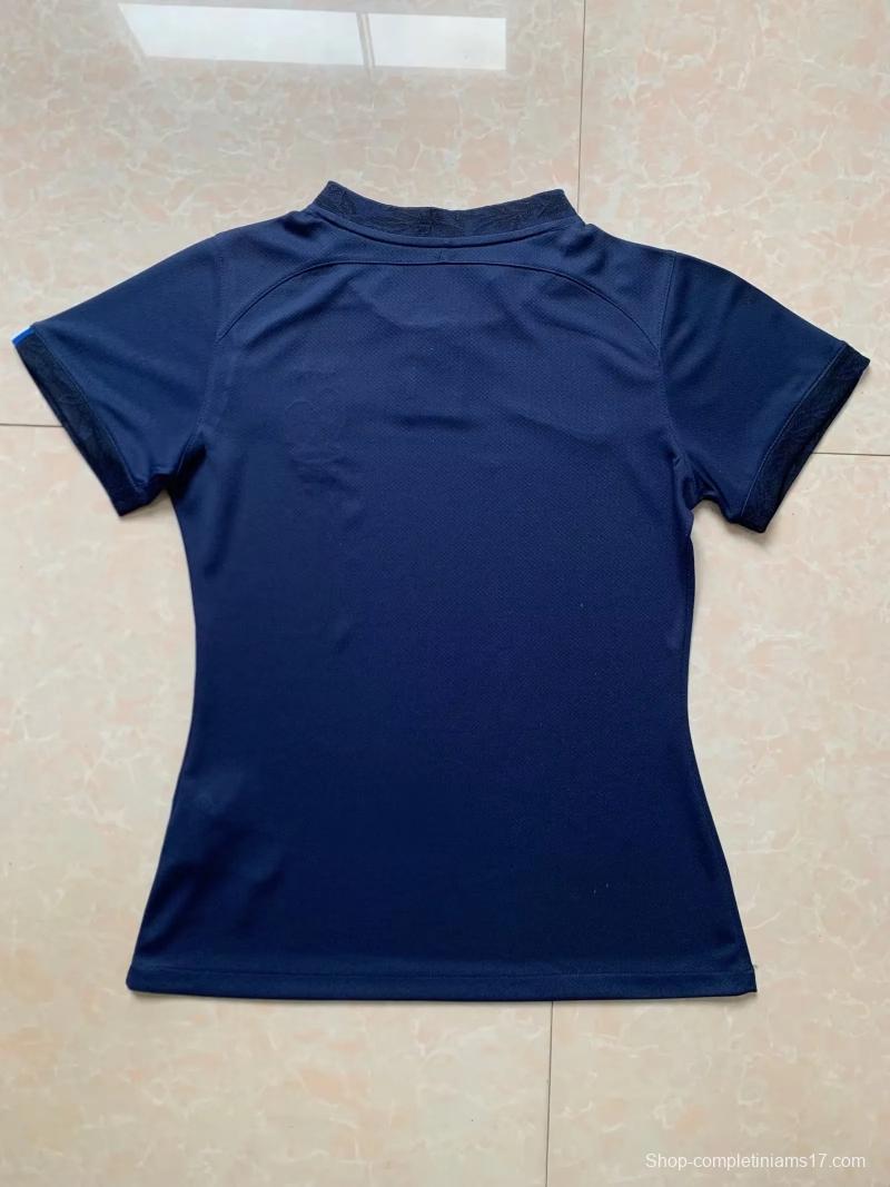 2022 France Home Woman Soccer Jersey