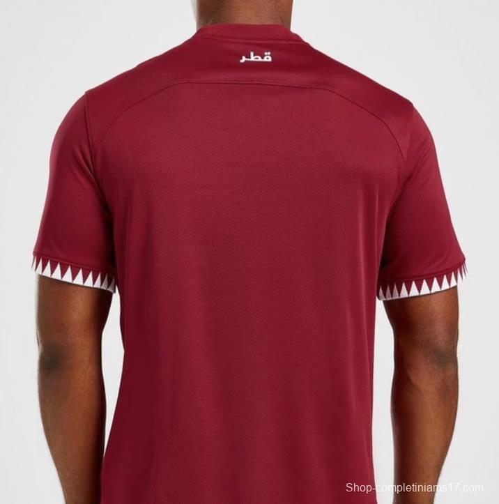 2022 Qatar Home Soccer Jersey