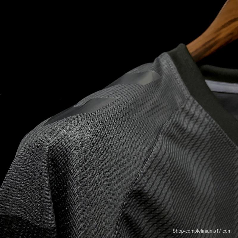 2022 Denmark Away Black Soccer Jersey