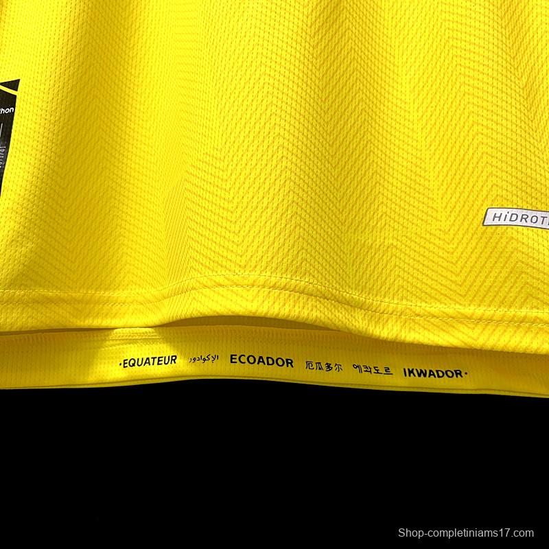 2022 Ecuador Home Jersey