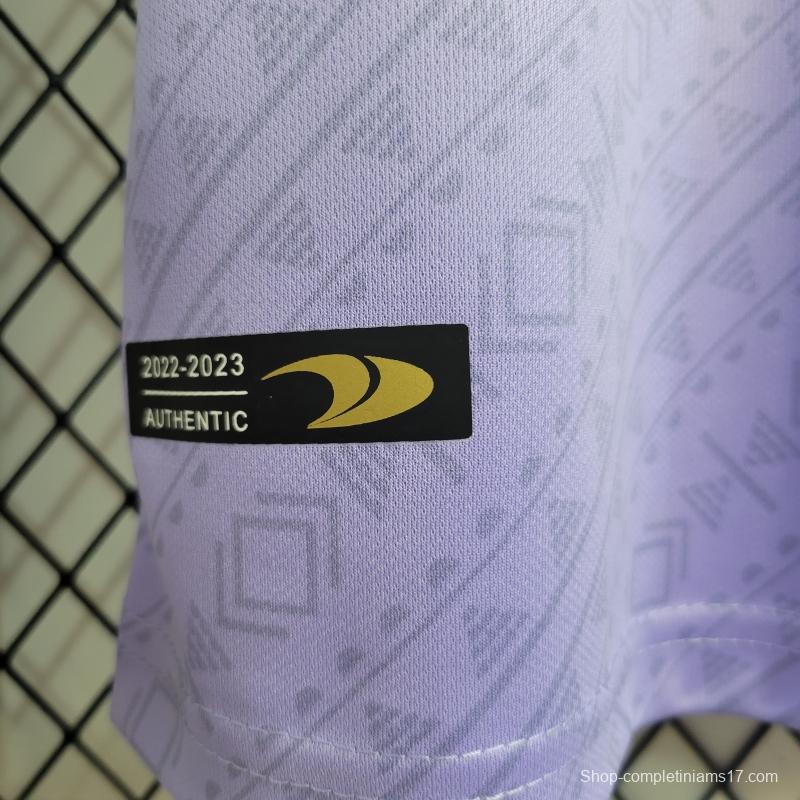 22 23 Al-Nassr FC Forth Purple Jersey