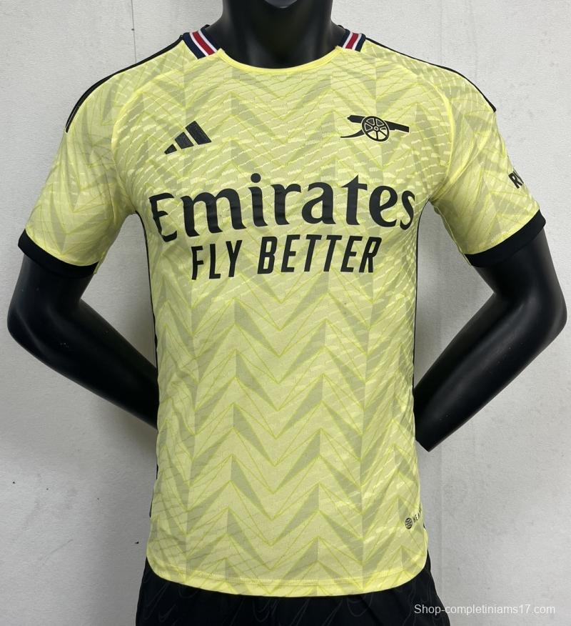 Player Version 23/24 Arsenal Yellow Jersey