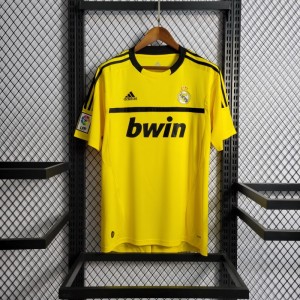 Retro 2011/12 Real Madrid Yellow Goalkeeper Jersey