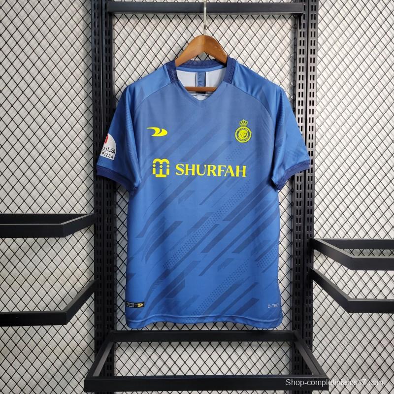 22-23 Al-Nassr FC Blue Away Jersey