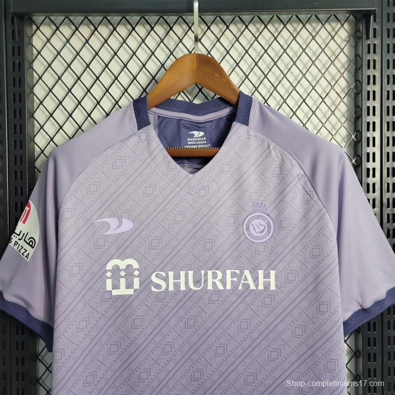 22-23 Al-Nassr FC Forth Purple Jersey