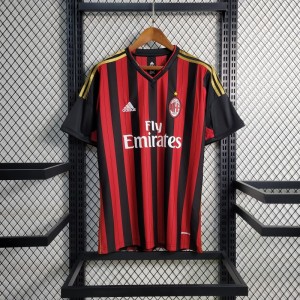 Retro 2013-14 AC Milan Home Jersey