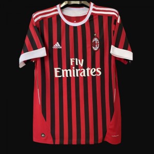 Retro 11/12 AC Milan Home Jersey