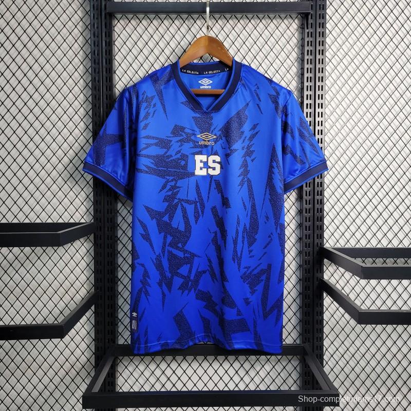 2023 El Salvador Home Soccer Jersey