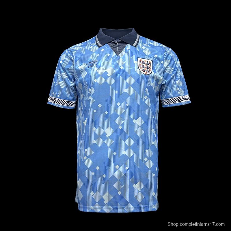 Retro 1990 England Blue