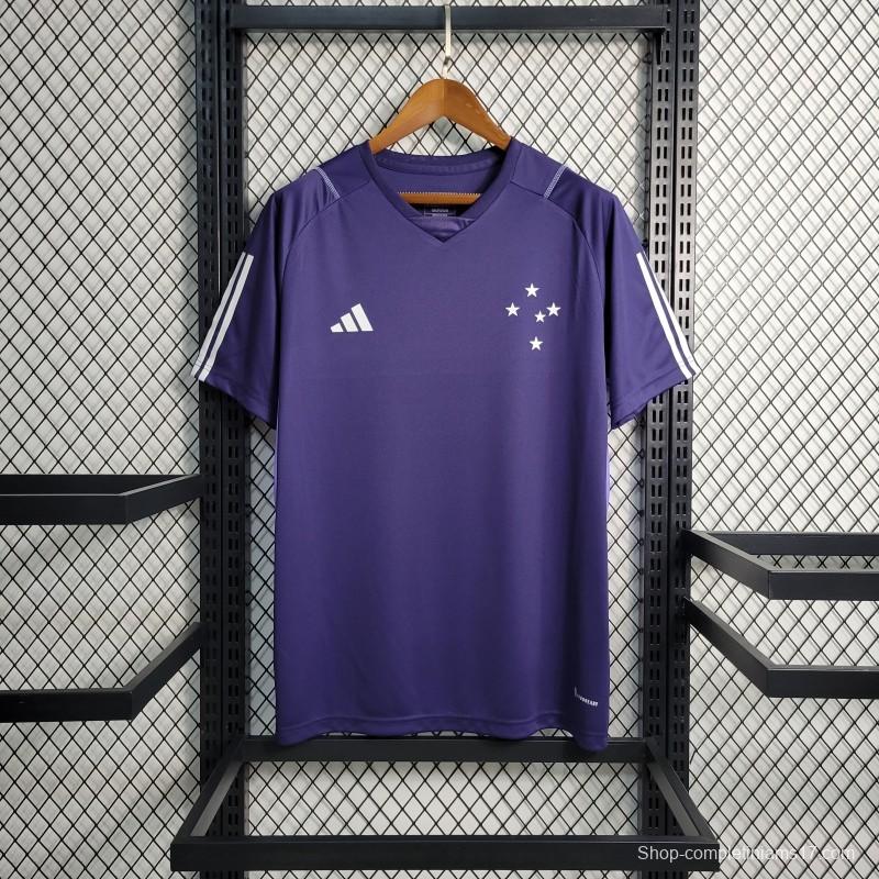 23-24 Cruzeiro Purple Training Jersey