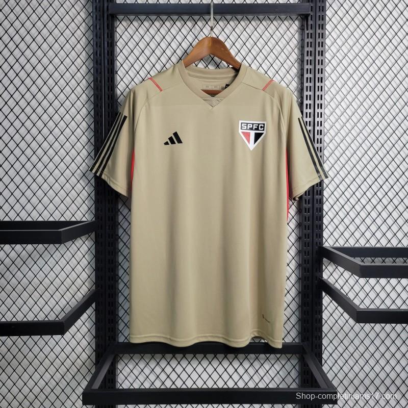 23-24 Sao Paulo Training Brown Jersey