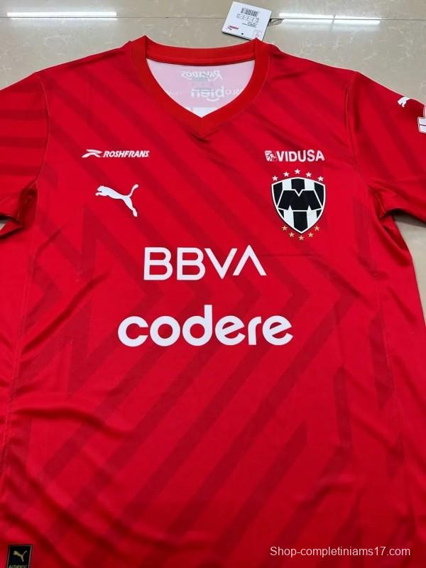 23/24 Monterrey Third Red Jersey