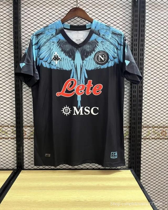 20/21 Kappa X Marcelo Burlon Napoli Black Jersey