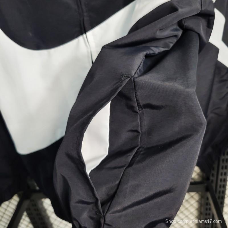 2023 Nike Black White Windbreaker