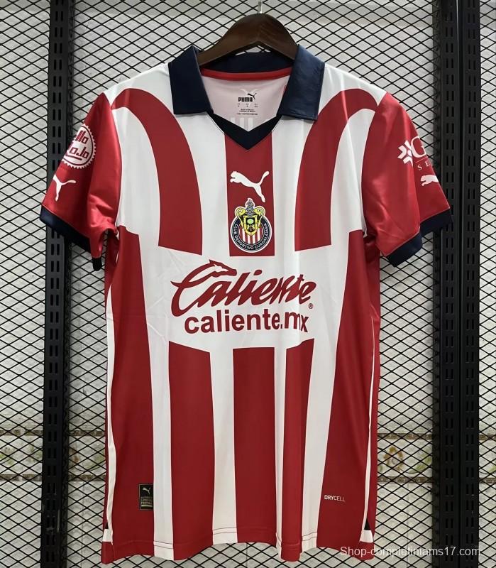 23/24 Chivas Guadalajara Home Jersey