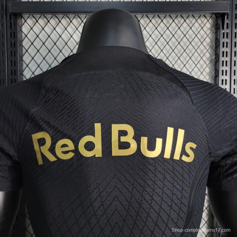 Player Version 23-24 Salzburg Red Bull Black Championship Special Edition Jersey