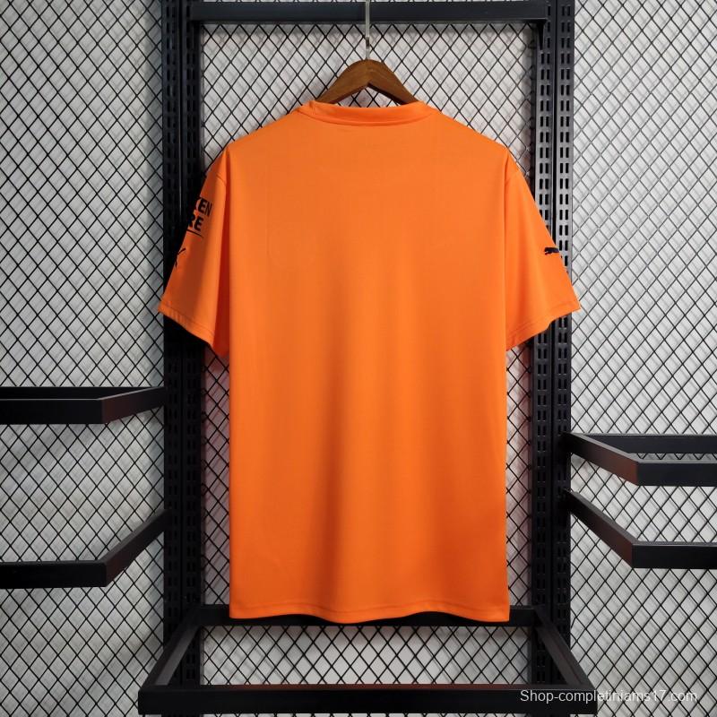 22-23 Manchester City Orange Goalkeeper Jersey