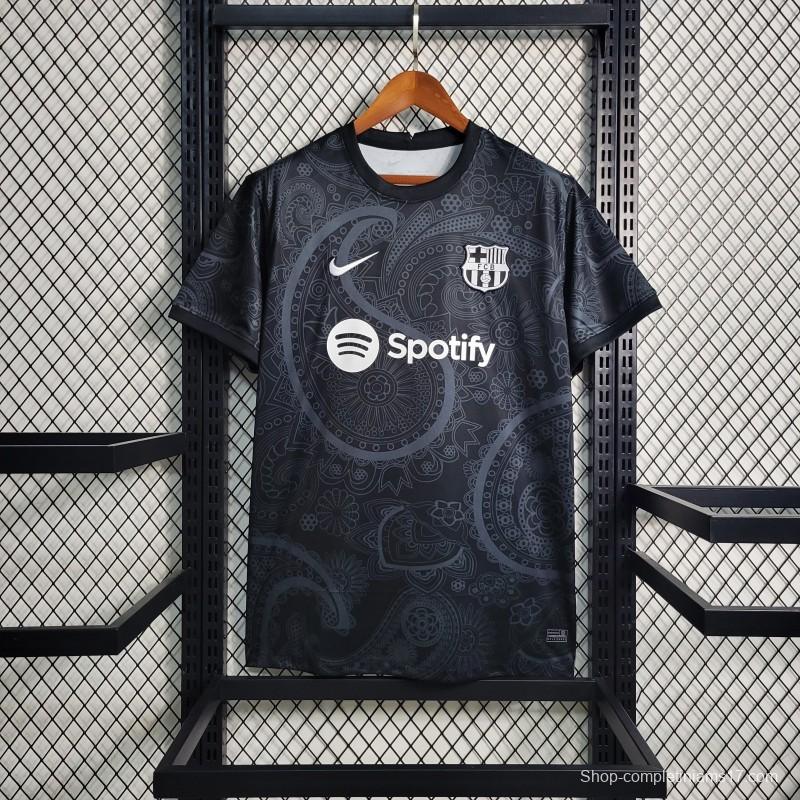 23/24 Barcelona Blackout Black Jersey