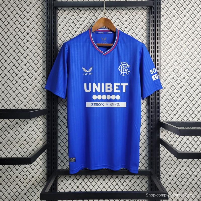 23/24 Glasgow Rangers Home Jersey