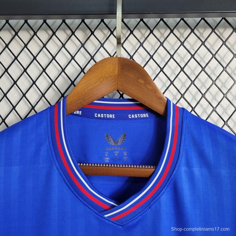 23/24 Glasgow Rangers Home Jersey