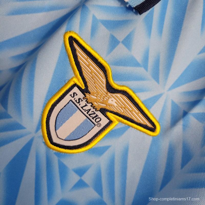 Retro 1991 Lazio Home Jersey